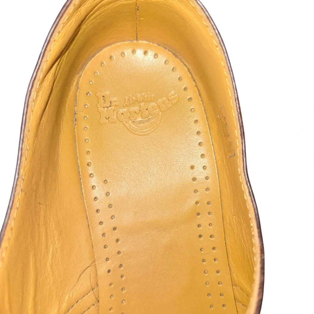 Dr. Martens 1461 Oxford Men 12/Women 13 Brown Leather 3-Eye Lace Up AW004‎ GV11R